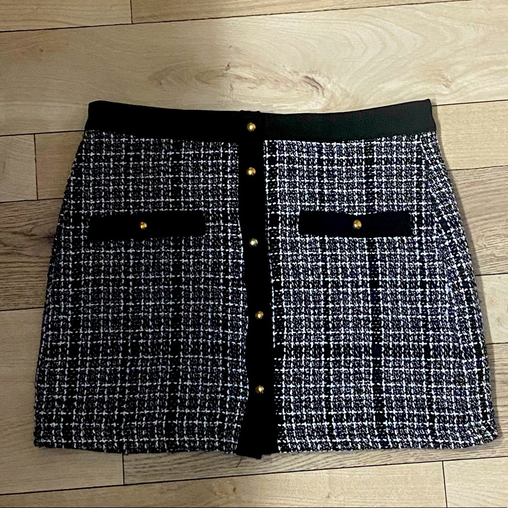Shein Tweed Mini Skirt